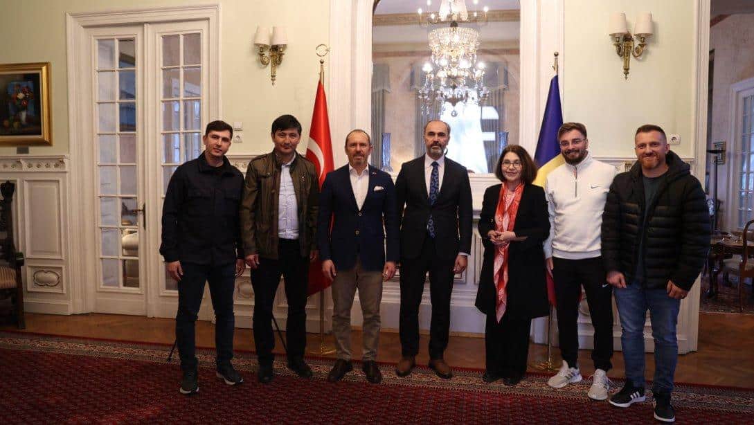 Bayburt Üniversitesi Rektörü Sayın Mutlu Türkmen'in Büyükelçiliğimize Ziyareti