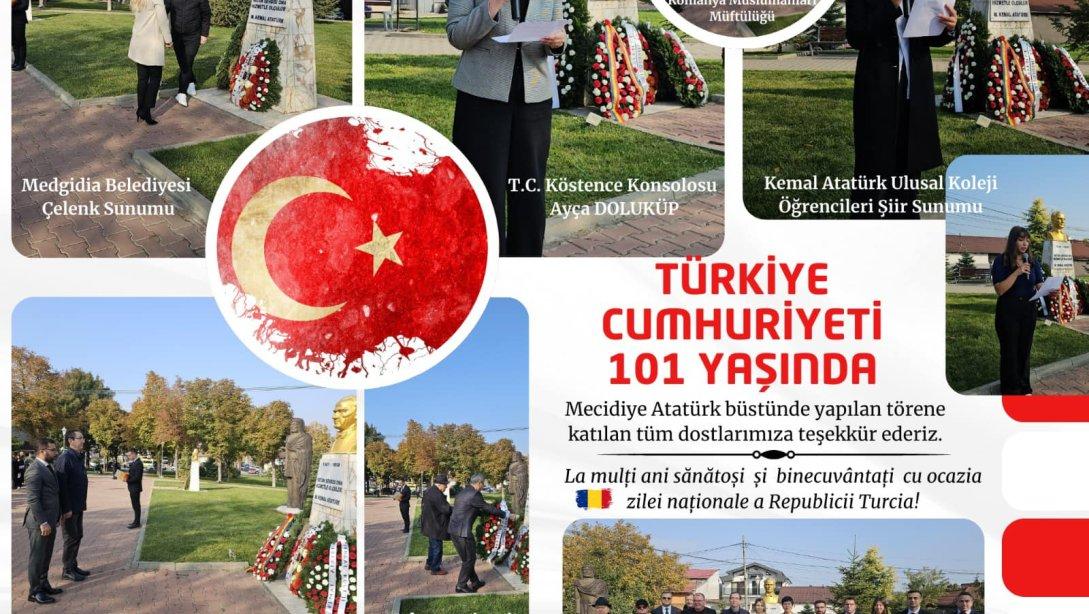 29 Ekim Cumhuriyet Bayramı Köstence Kutlamaları